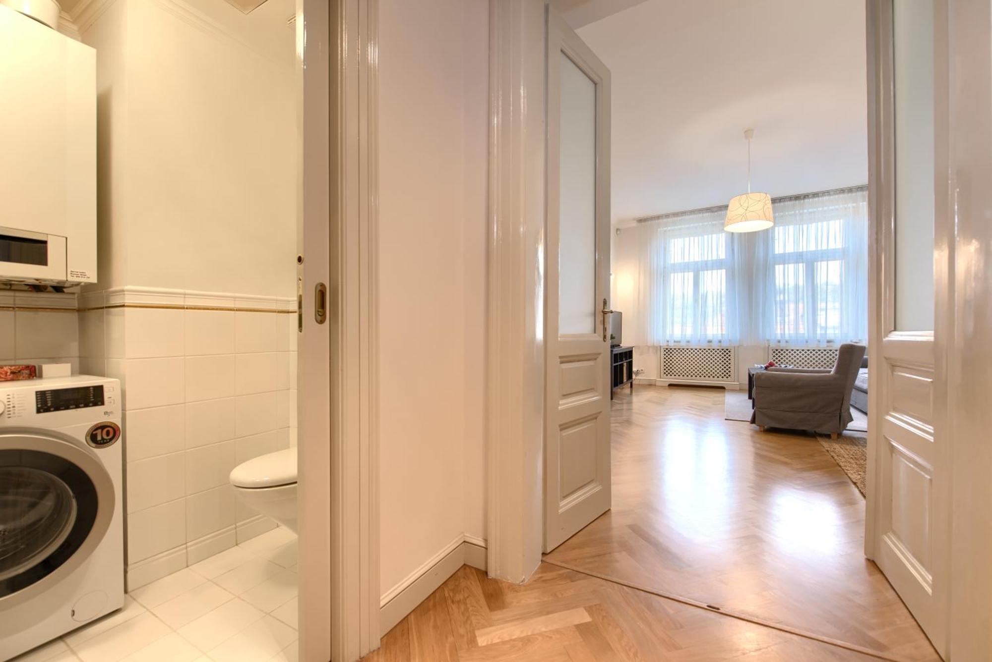 Milosrdnych Apartments Prag Oda fotoğraf