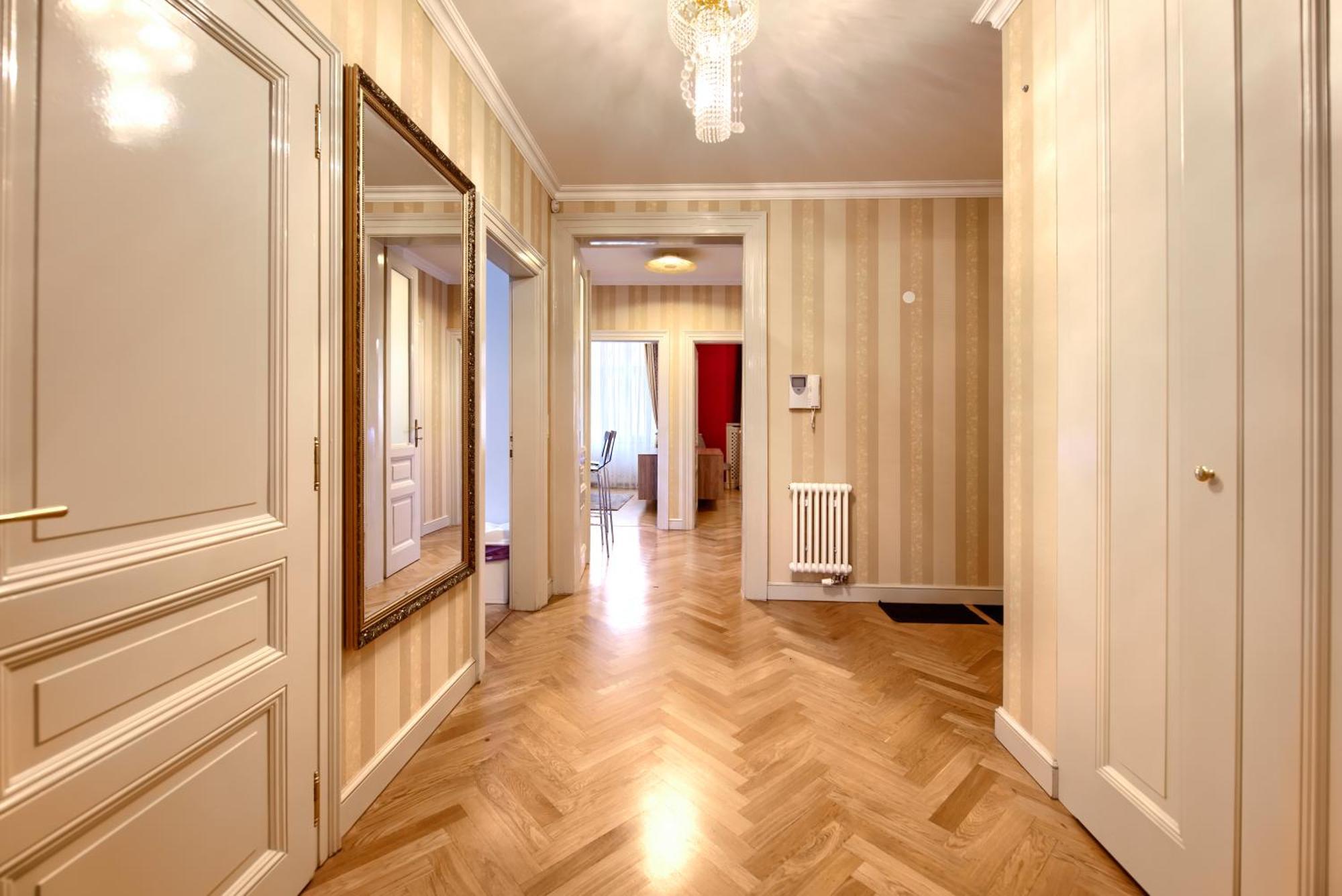 Milosrdnych Apartments Prag Oda fotoğraf